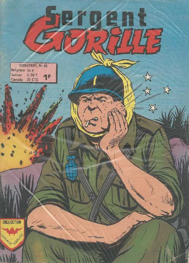 Scan de la Couverture Sergent Gorille n 53